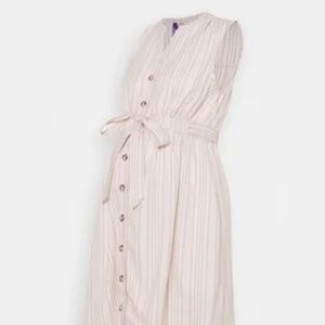 Knee-length Seraphine maternity and nursing dress